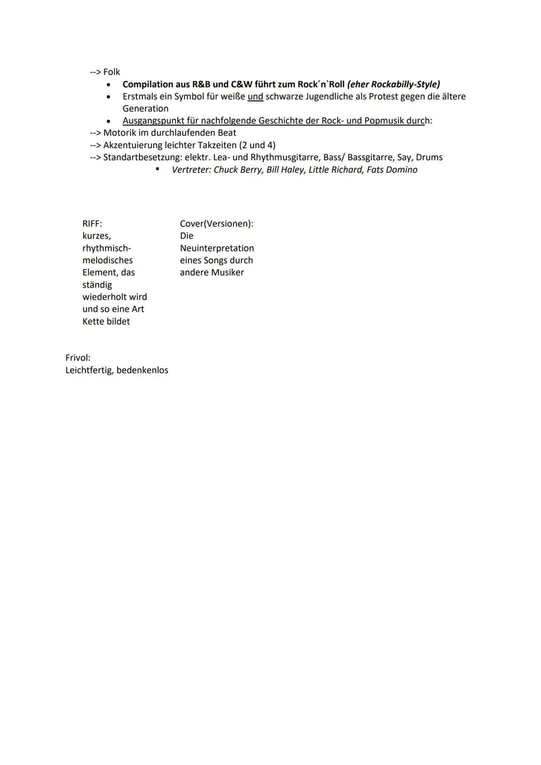 # Rhythm and Blues
Thursday, September 3, 2020
3:43 PM
Die Entstehung
*   Wurzeln liegen namengebend im Blues (+ Worksong + Spiritual)
--> m