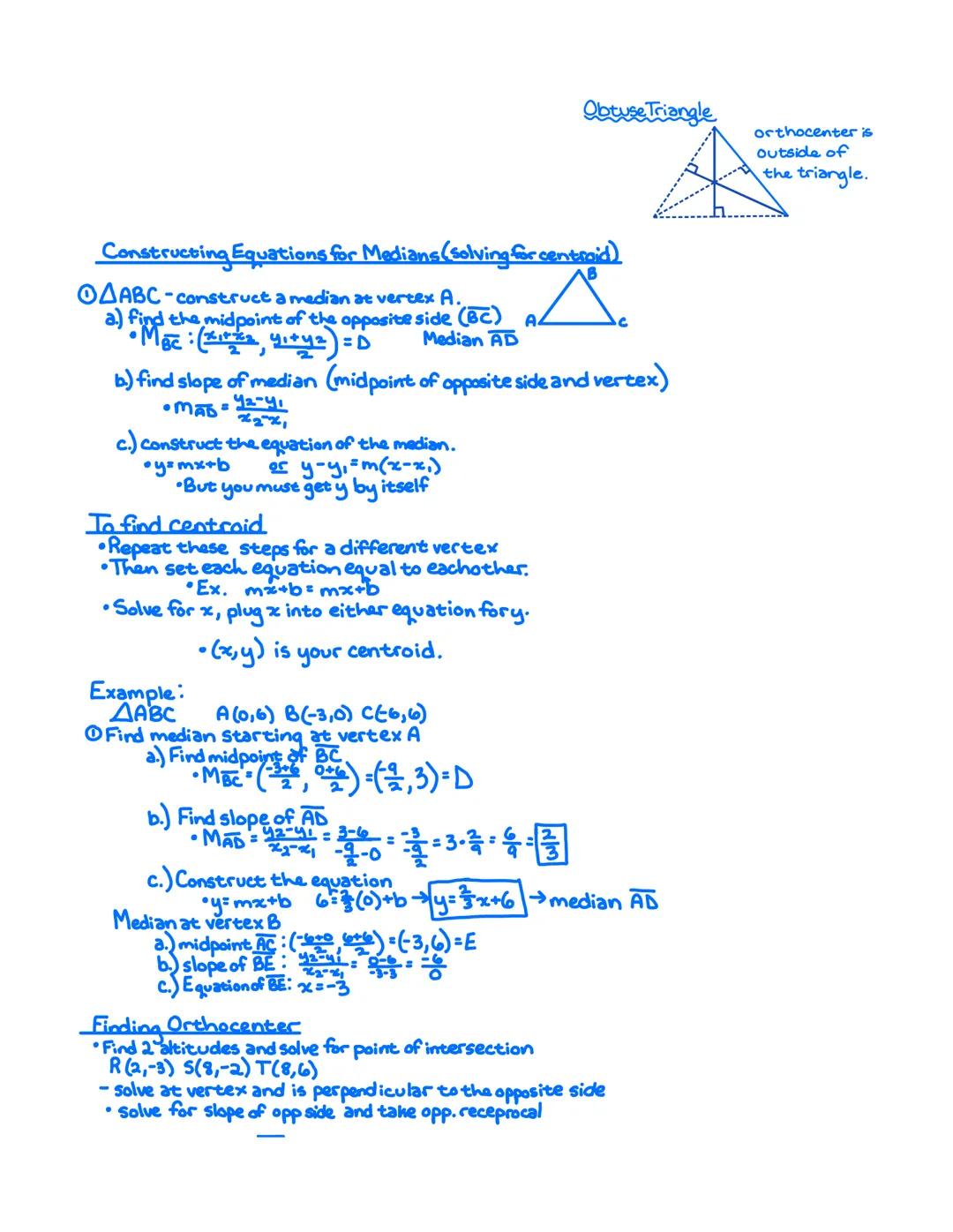 Rotations Within Triangles

I Midsegments

-a segment that connects the midpoint of two sides within a triangle.

midsegment is parallel to 