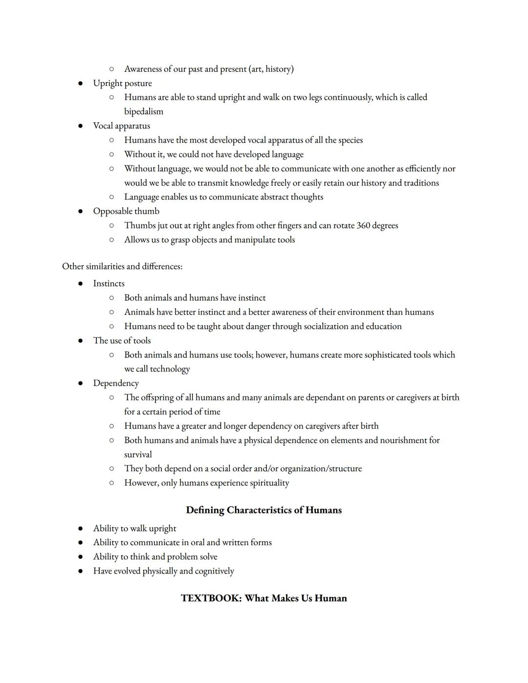 Unit 2: Anthropology

What is Anthropology?

Anthropology is the study of people, past and present, with a focus on understanding the human 