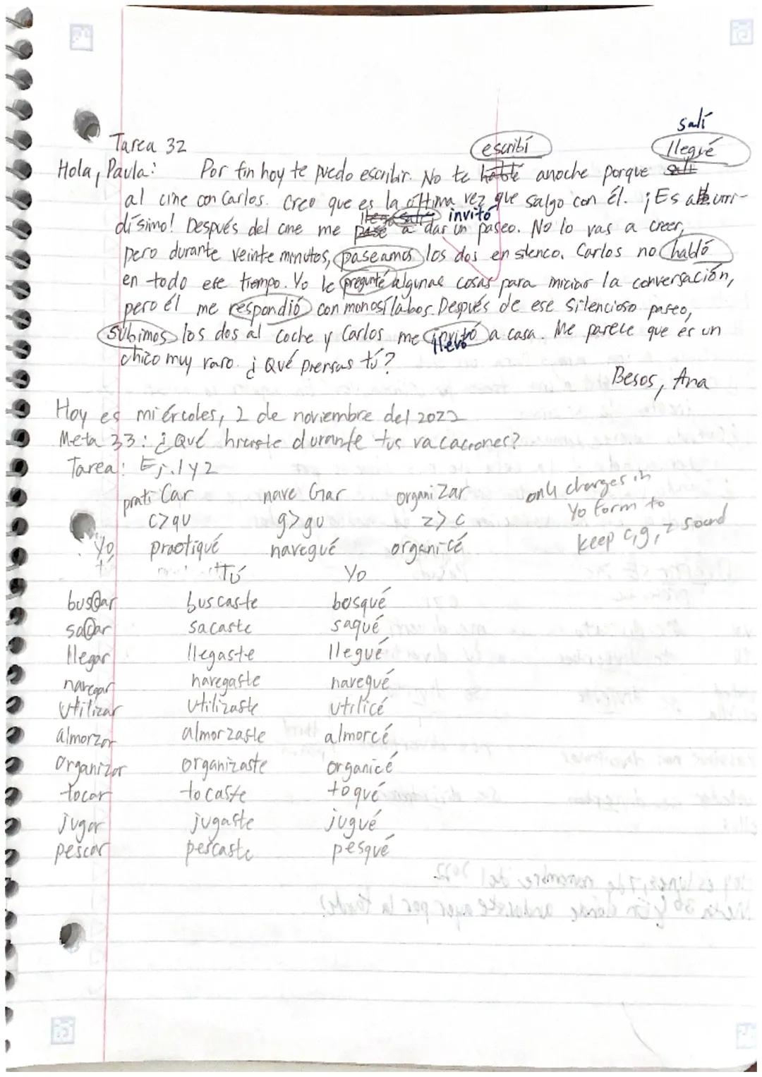 Hoy es miércoles 14 de septiembre dal 2022

Meta #3: ¿cómo usamos las palabras afirmativas y negativas.
en español?

Tarea #3:

1.  No quier