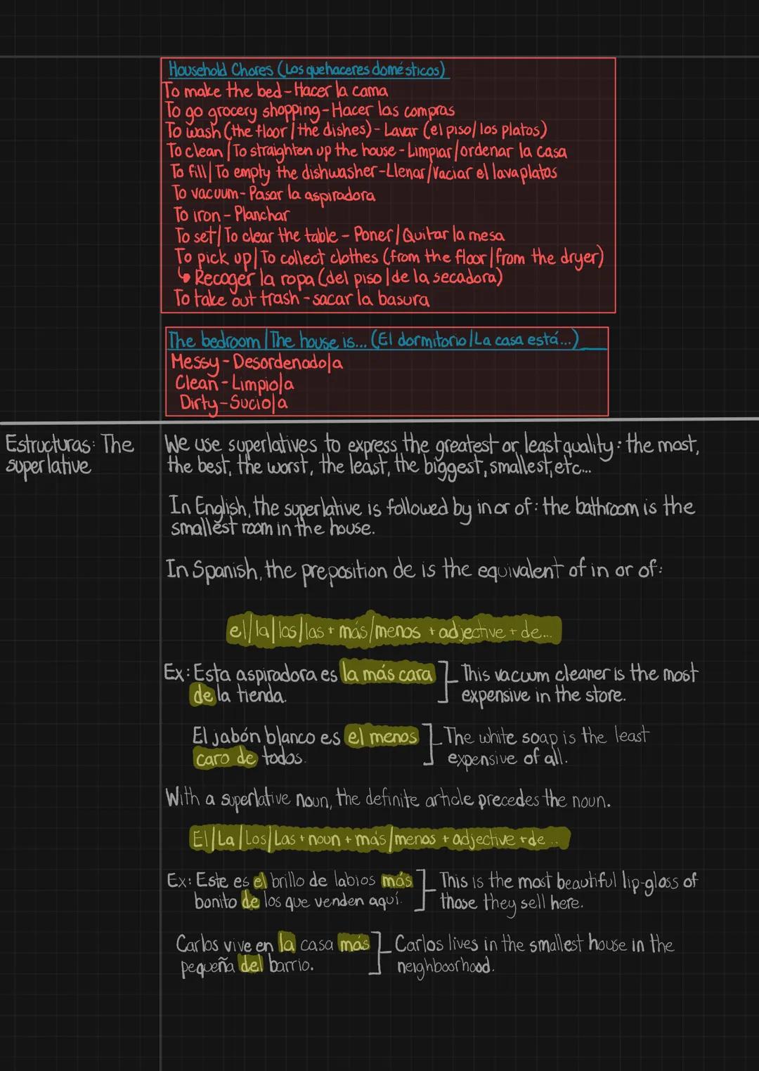 
<h2 id="vocabulariodelasactividadesdiarias">Vocabulario de las actividades diarias</h2>
<p>Las actividades diarias pueden ser descritas en 