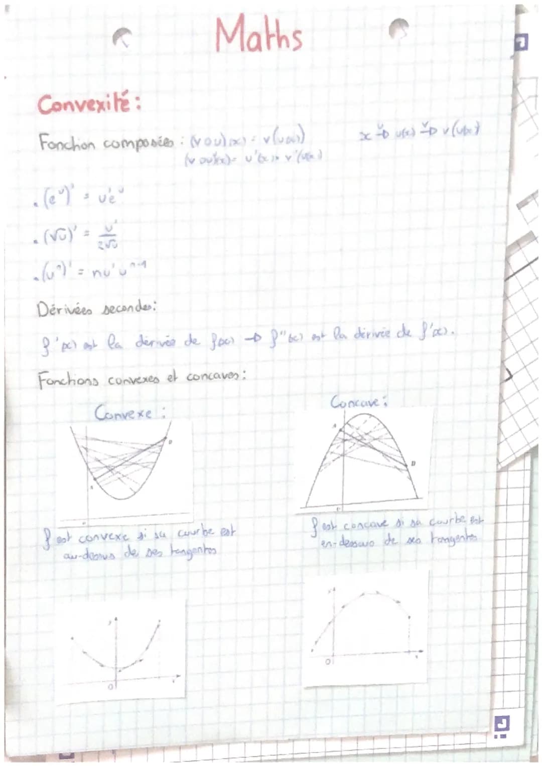Maths

FORMULES

Suites:

$Unen \Di Un$ (suite croissante)
$Unen \kun$ (sulte décroissante)

$UgM)$, (So be classionte
$U_0$

arithmétique: 