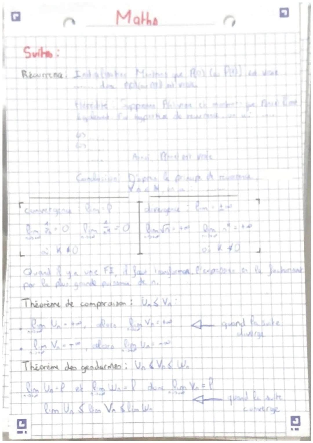Maths

FORMULES

Suites:

$Unen \Di Un$ (suite croissante)
$Unen \kun$ (sulte décroissante)

$UgM)$, (So be classionte
$U_0$

arithmétique: 
