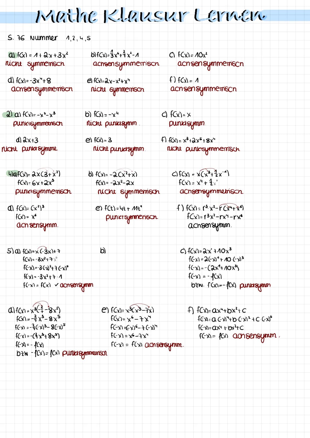 # Mathe Klausur Lernen

Hilfsmittelfreier Teil

@Graphen zordnen einer Funktion + begninden

+ begründen mit Globalvernaluen

Merken:

-x2-x