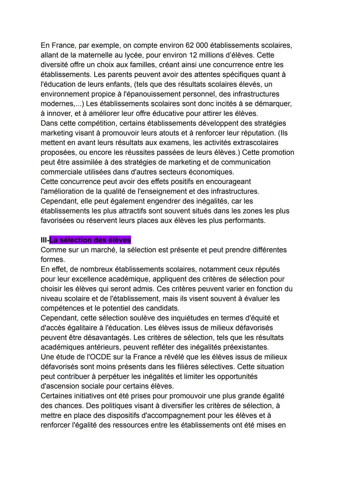 -Grand Oral-
SES

En quoi l'école peut-elle être apparentée à un marché ?

Introduction:
La question de la marchandisation de l'éducation es