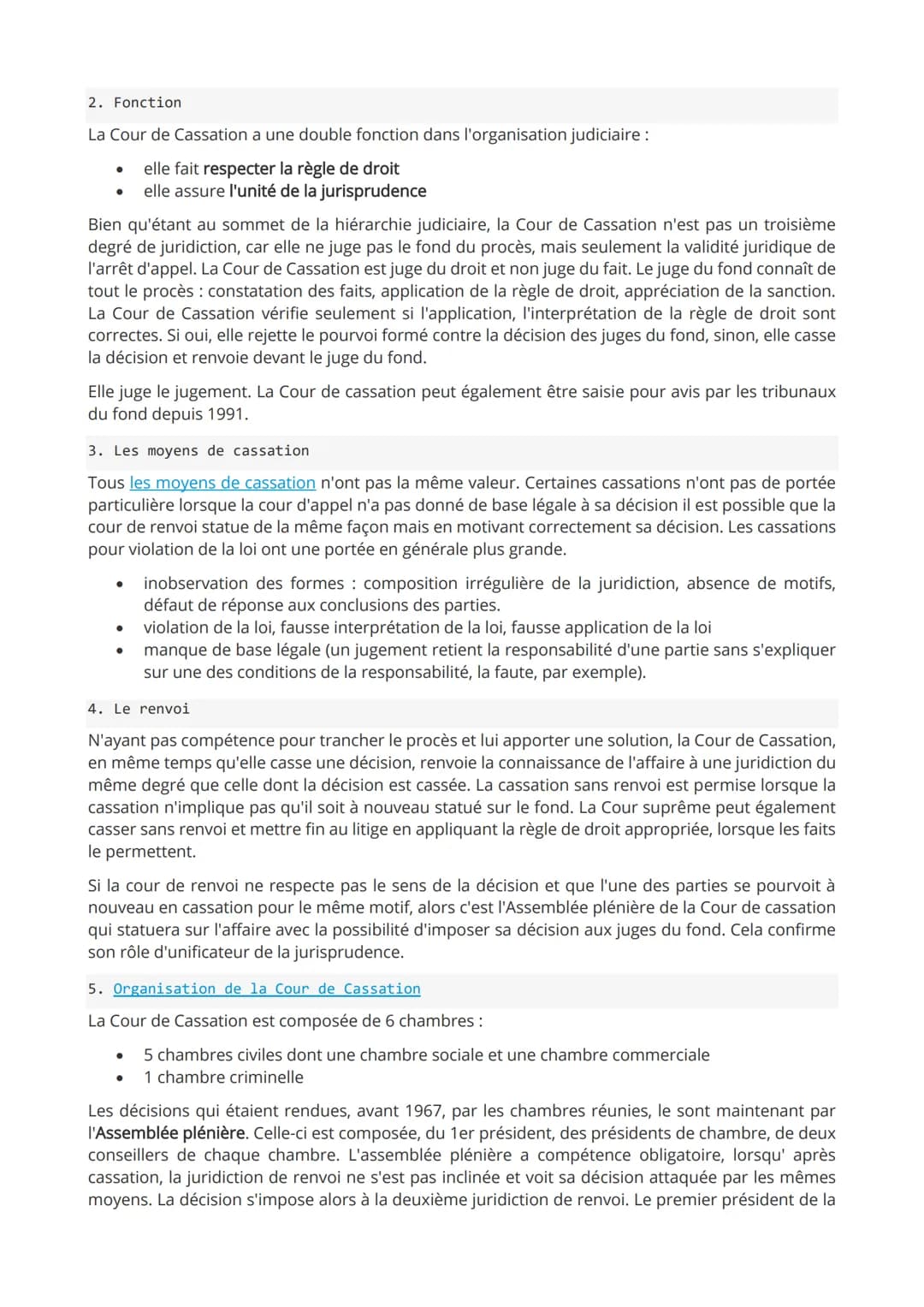En 2019, la réforme de la justice a modifié de façon notable l'organisation judiciaire et les
procédures civiles et pénales.

# L'organisati