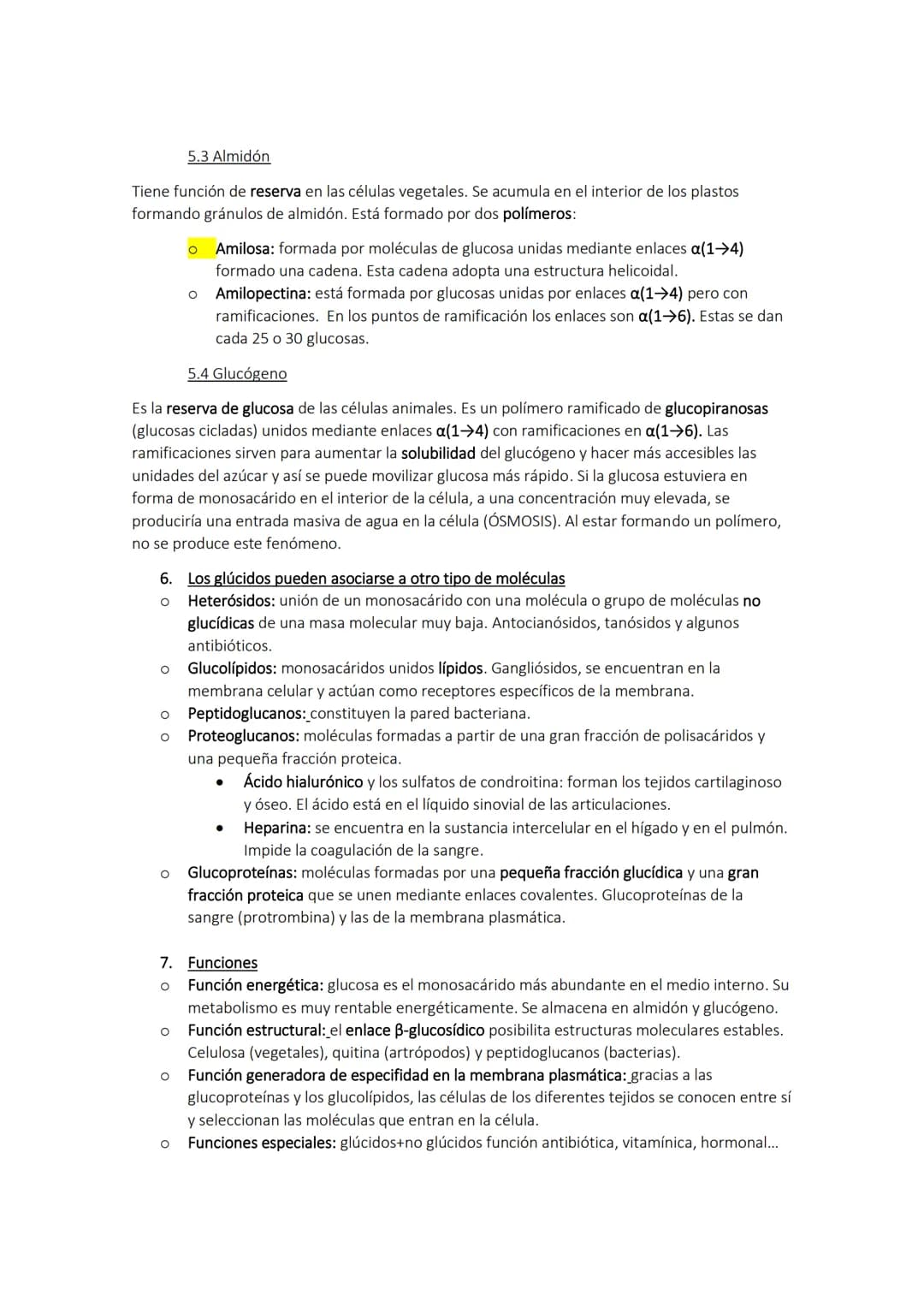 # TEMA 2. Los glúcidos

1. Los glúcidos

Son biomoléculas formadas principalmente por C, H y O. Son átomos de C unidos a radicales de
hidróg