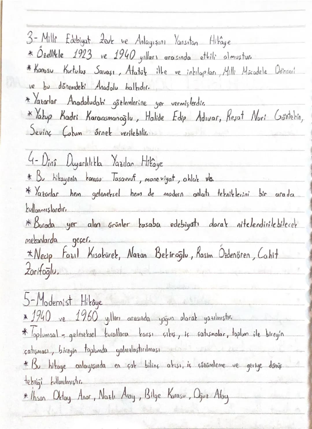 CUMHURİYET DÖNEMİ HİKAYE ANLAYIŞLARI

Toplumcu -
Gerçekçi

Bireyselliği Esos Mills Edebiyat Dini Duyar- Modernist
Alan Hikaye Zeuk ve Anla- 