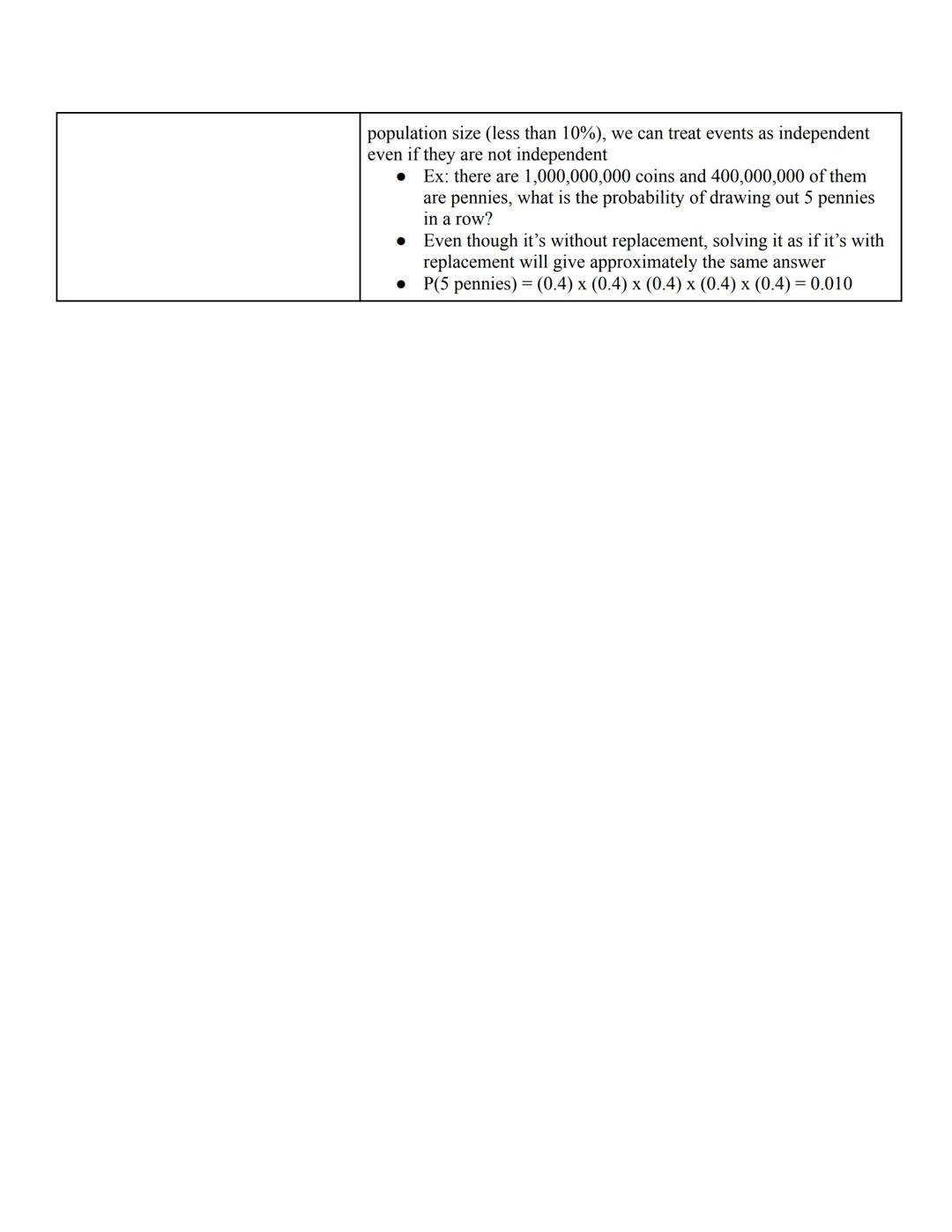 # Statistics Notes: Probability

Summary: Probability is the likelihood that a given event of a random process will occur. As the
number of 
