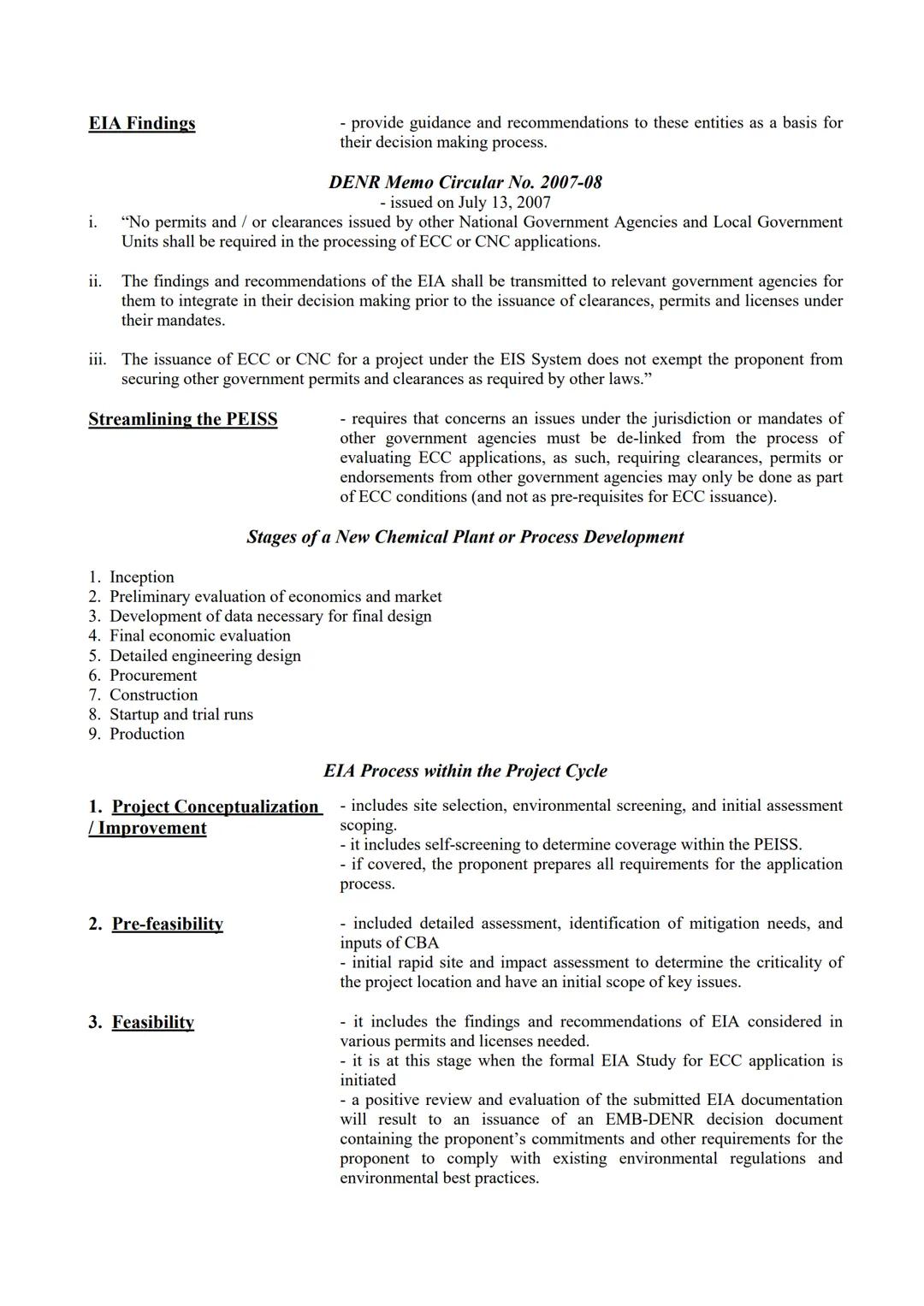 # ENVIRONMENTAL IMPACT ASSESSMENT

Environmental Impact
Assessment
- it is the process of predicting the likely environmental consequences o