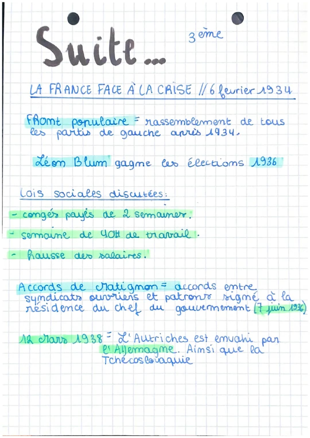 # Histoire

3ème CHP 2

Régimes totalitaires et démocratie dans
l'Europe des années 1930

APRÈS LA MERE GUERRE MONDIALE...

Des gouvernement