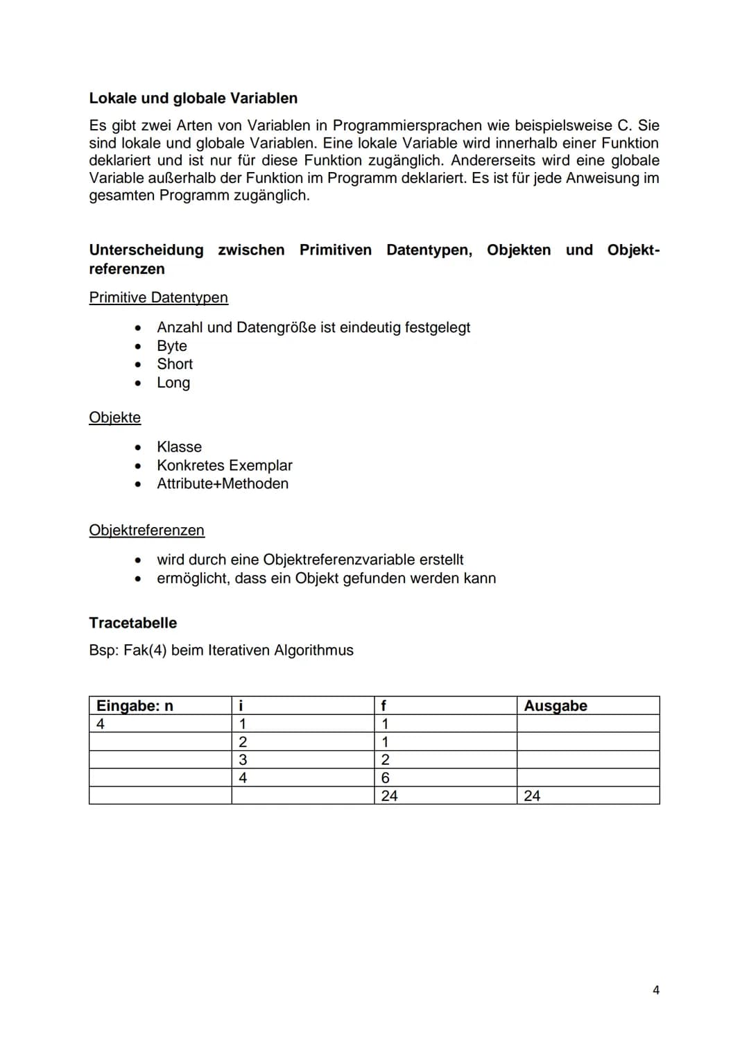 ABI-INFORMATIK

Leon Schwarz Inhaltsverzeichnis
Algorithmen und Datenstrukturen
2
Grundlagen der Algorithmik.
2
Klassen und Objekte.
5
Stati