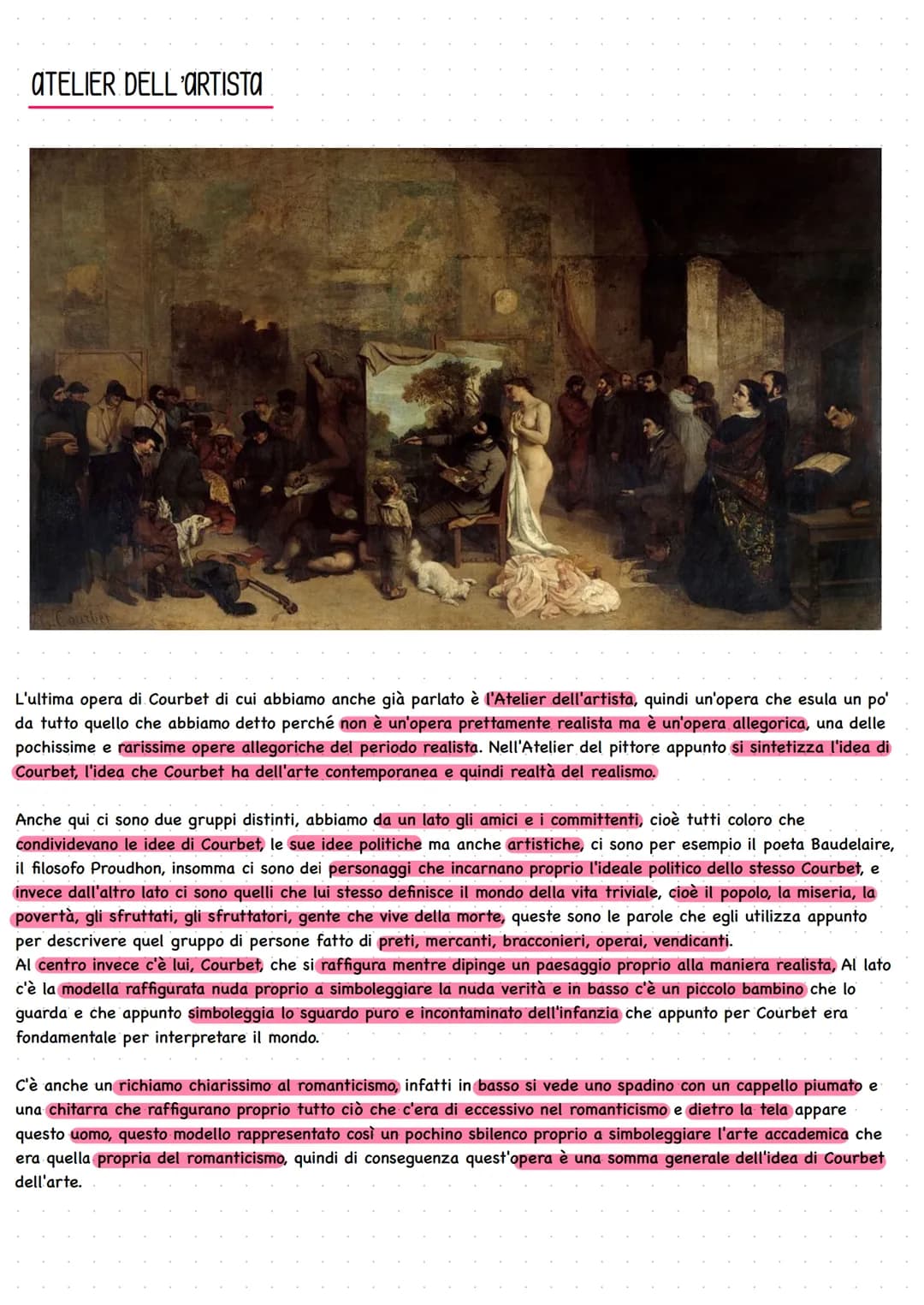 # Gustave Courbet

## VITA

Gustave Courbet è il più grande rappresentante del realismo francese.
Egli era nato a Ornans in Francia da genit