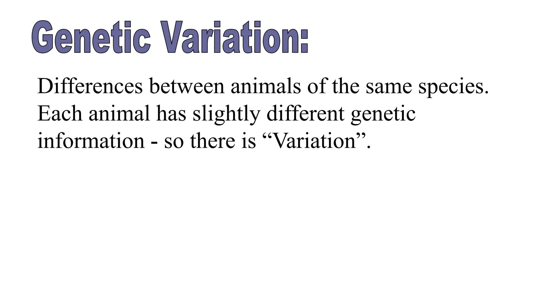 # Animals Chapter 1

Be sure to click on the video links as you go through the slides... # Review:

Remember cells often combine together. #
