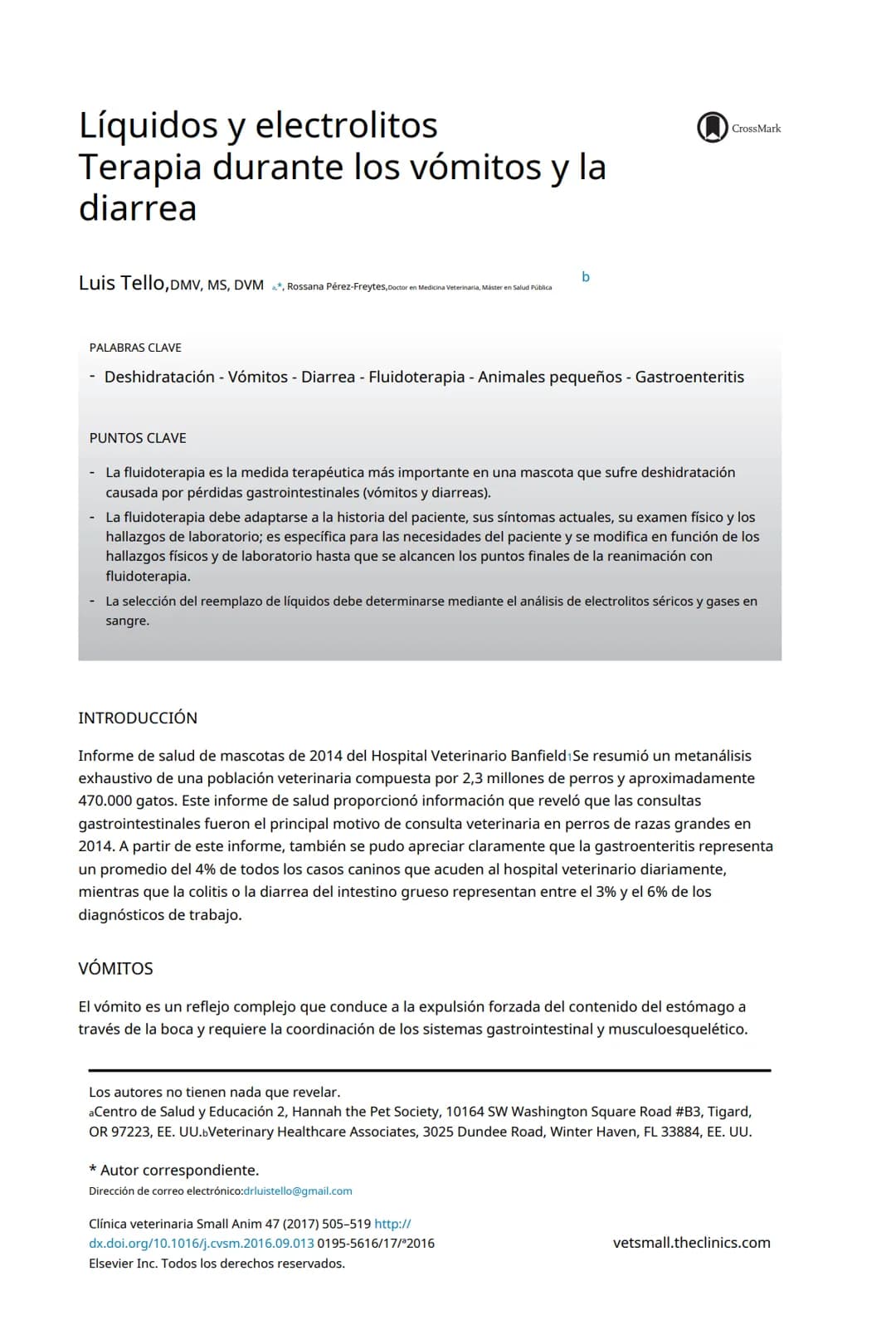 Traducido del inglés al español-www.onlinedoctranslator.com
ELSEVIER
Desde enero de 2020, Elsevier ha creado un centro de recursos sobre la 