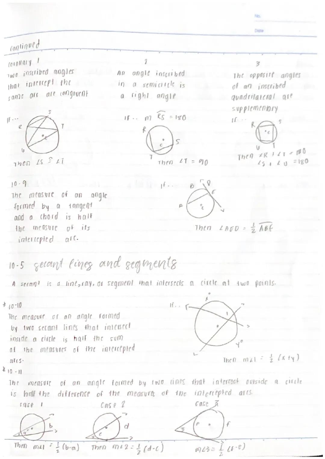 # 10.1 ares and sectors

B

CAP

C

*   radivs AP BP CP
*   360° in a circle

*cential angle an angle tormed by two radu with the
vertex at 