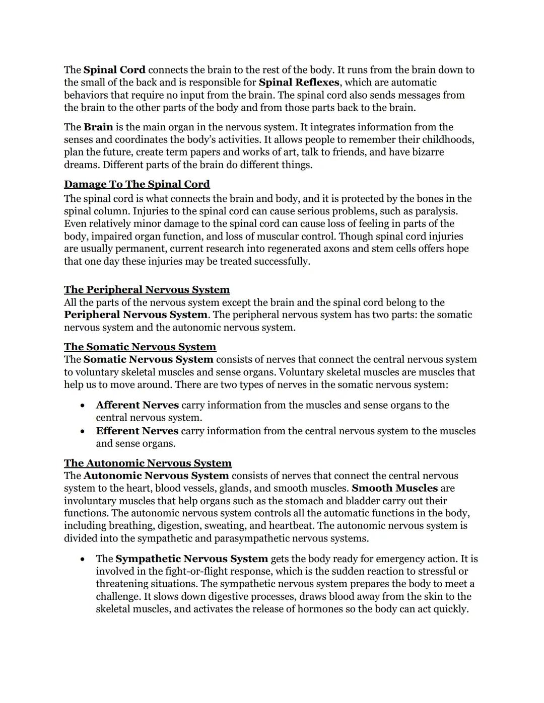 # Chapter 3 Part 1 - Biological Bases of Behavior
Neurons, Hormones, and the Brain

## A. Introduction

The brain is an essential part of th