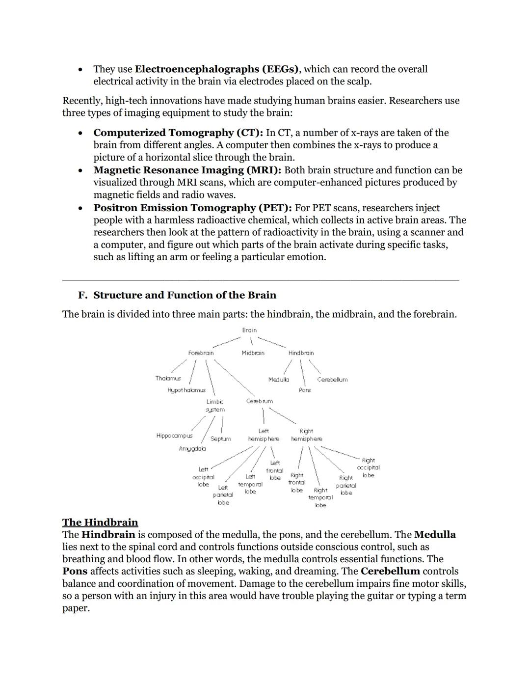 # Chapter 3 Part 1 - Biological Bases of Behavior
Neurons, Hormones, and the Brain

## A. Introduction

The brain is an essential part of th