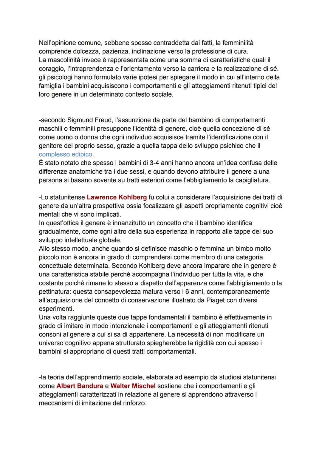 # Lo sviluppo della personalità e della sfera morale

Una delle peculiarità dell'essere umano è l'autoconsapevolezza ossia, la capacità di
r