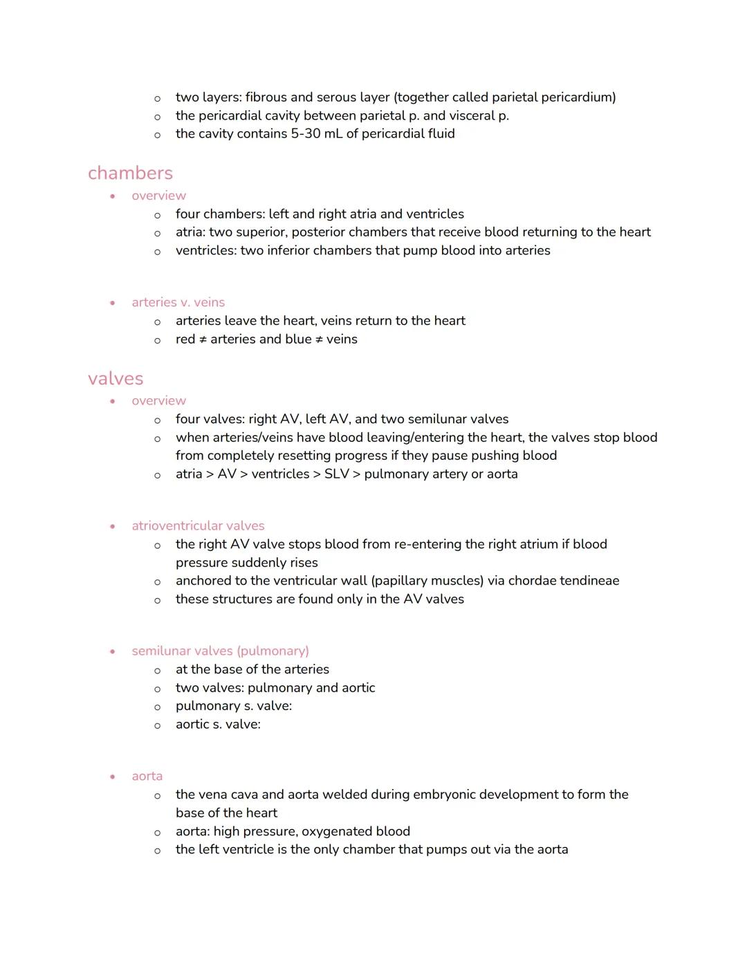 chapter 19: heart and circulatory systems

overview
*   pulmonary circuit
    *   the right side of the heart
    *   carries blood to the l