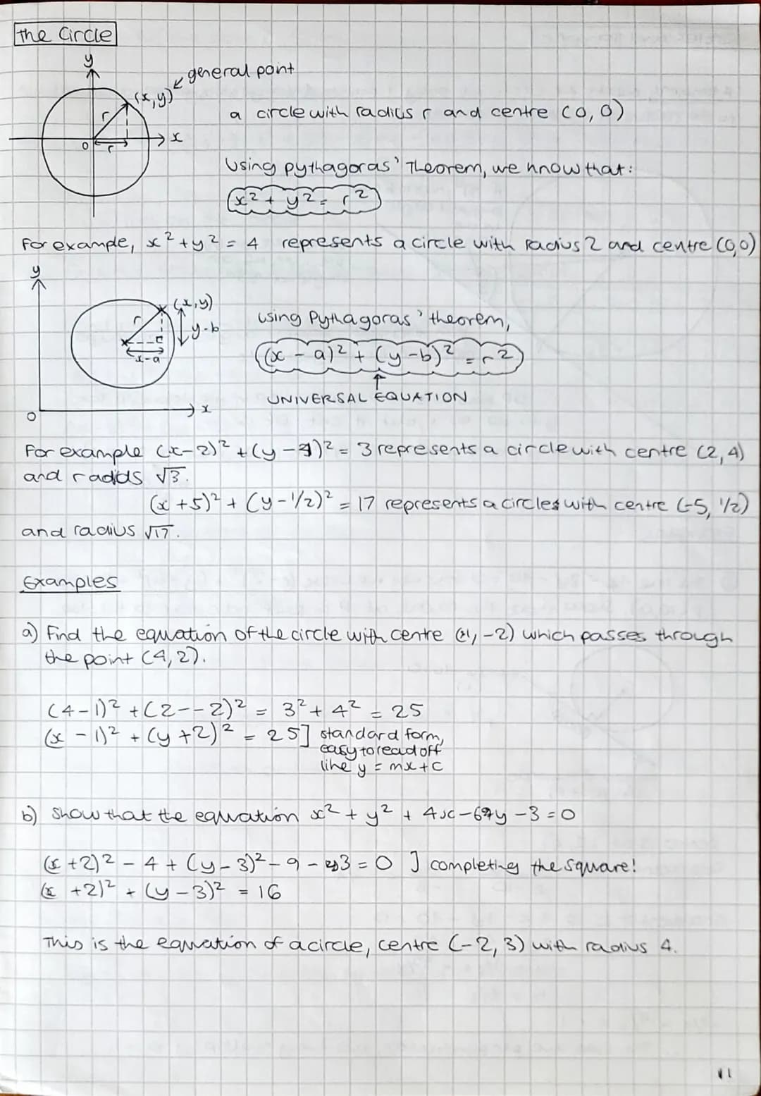 # Firde Geometry

The points UC-2, 8), v (7, 7) and W( -3, -1) lie on a arcle.

(1) Show that Auvw has a right angle

$muv = \frac{7-8}{7--2