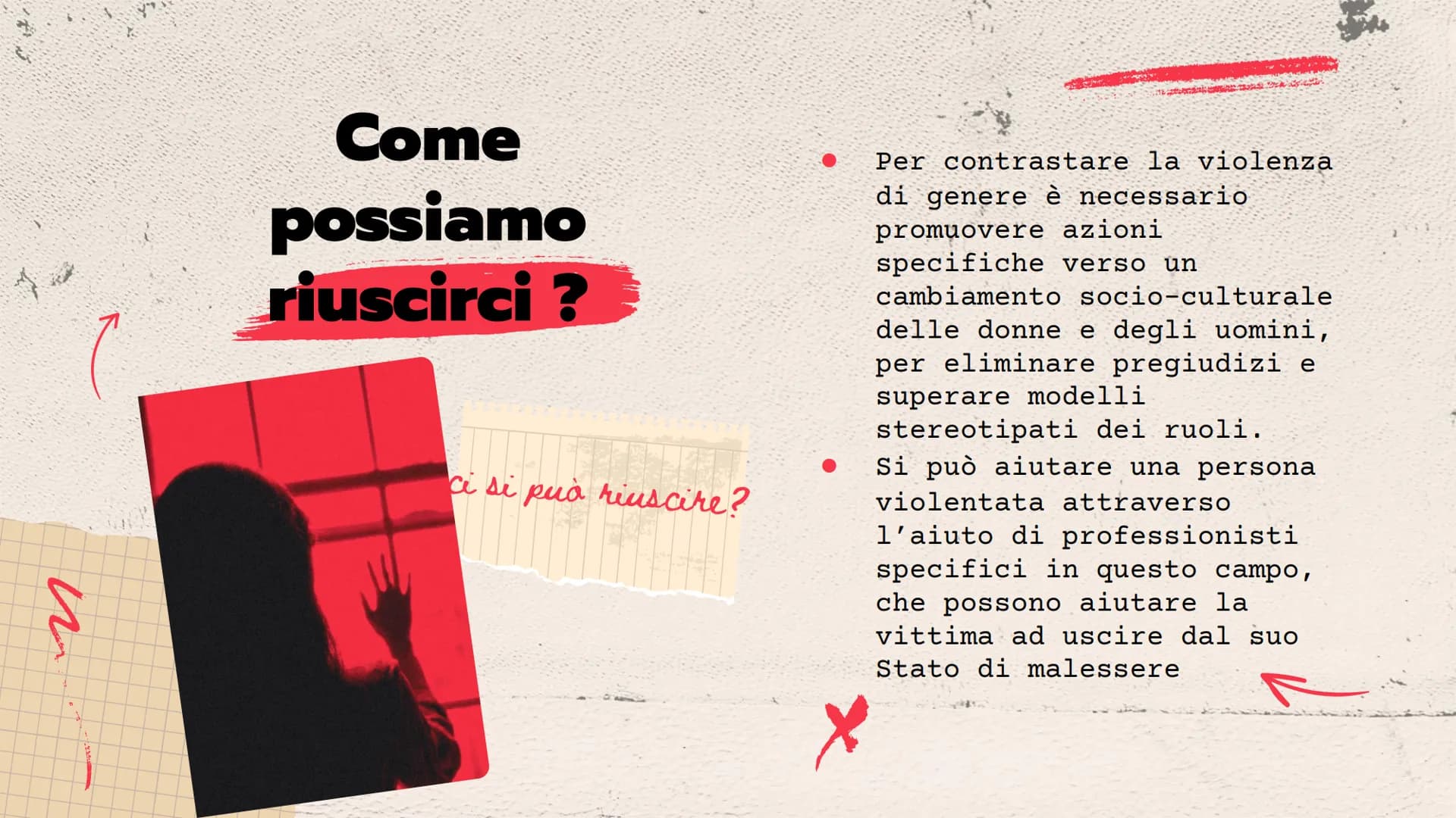 XXX
LA VIOLENZA
DI GENERE

perchè ? # Che cos'è la violenza di genere?

La violenza di genere non è
solo l'aggressione fisica di un
uomo con