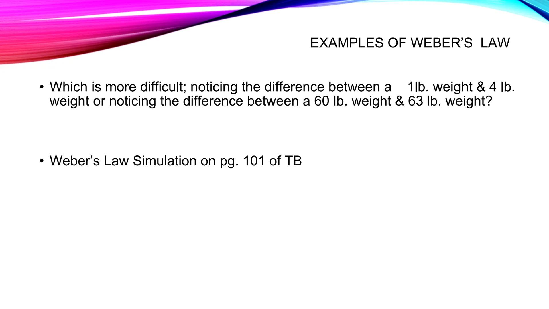 UNIT 3: SENSATION AND

PERCEPTION - Sensation: the process, through which, 
sensory organs/receptor cells detect sensory
stimuli
- After sen