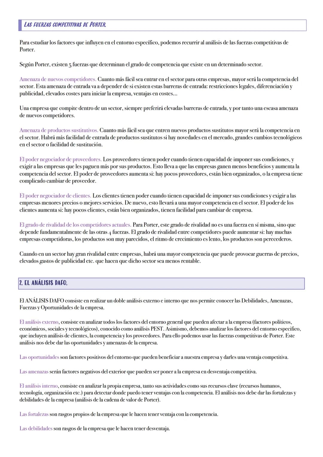 # EL ENTORNO Y LAS
DECISIONES EMPRESARIALES

1. EL ENTORNO DE LA EMPRESA.

EI ENTORNO son todos los factores que rodean a la empresa y por t