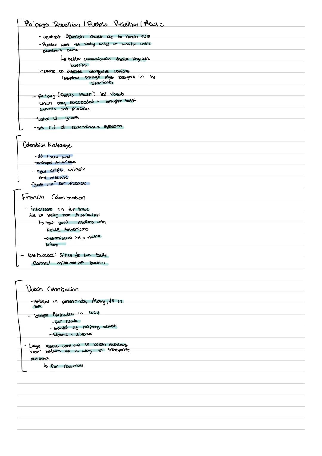 # APUSH UNI I

1

first americans

- came thru Bering Straight

- gradual process of 1,000's years

- Settled into differents regions led to
