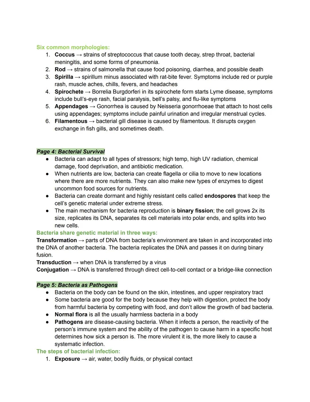 # 06.01 Bacteria

Key terms from the lesson
Ribosomal RNA: the RNA inside ribosomes, the organelle responsible for protein synthesis in
all 