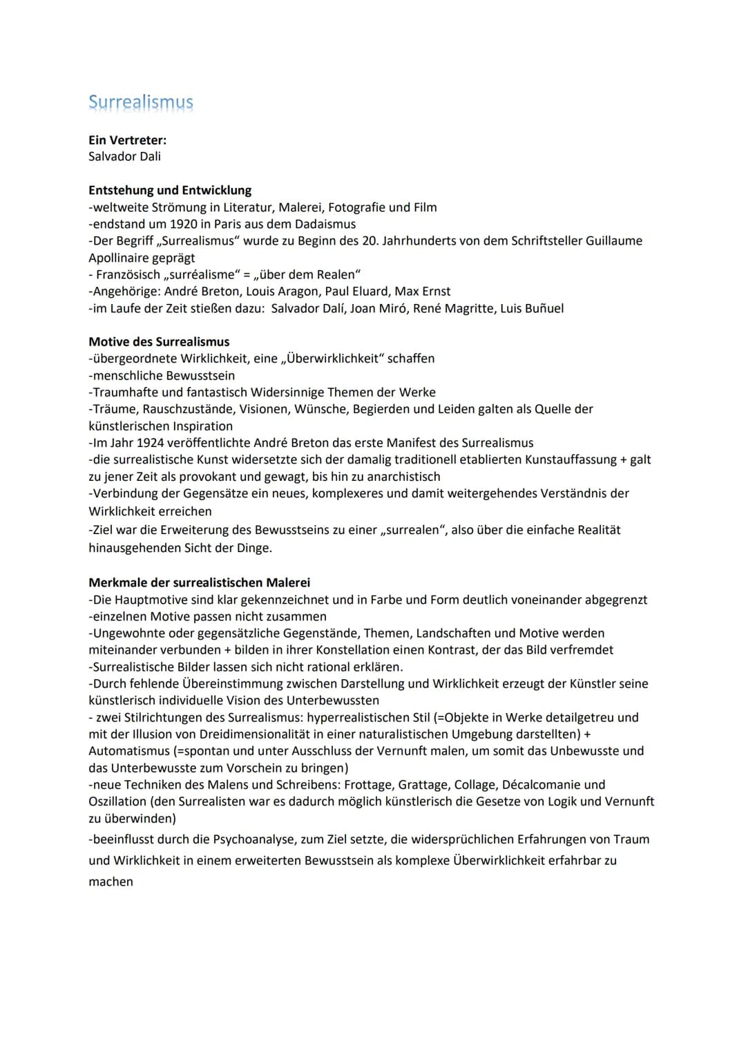 # Dadaismus:

Hintergrund des Dadaismus:

-Beginn Objektkunst: Dadaismus Entstehung während ersten Weltkriegs

-im Jahr 1916 in Zürich von H