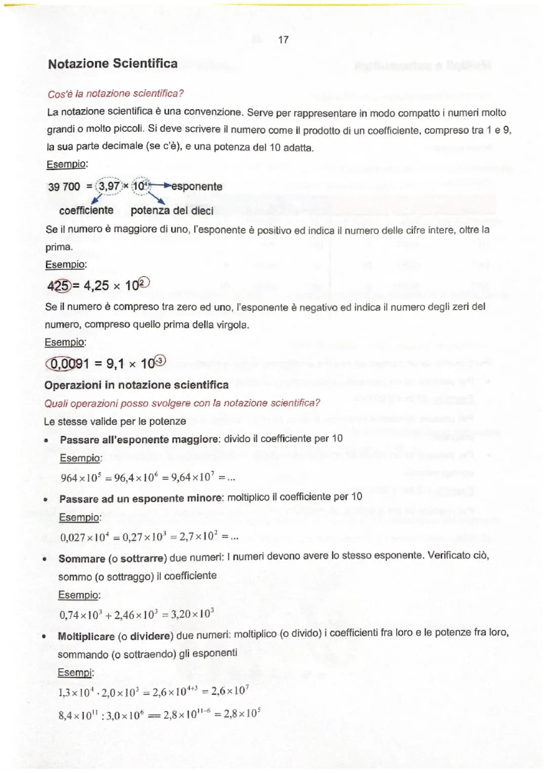 # Notazione Scientifica

Cos'è la notazione scientifica?

17

Beptumattor Book

La notazione scientifica è una convenzione. Serve per rappre