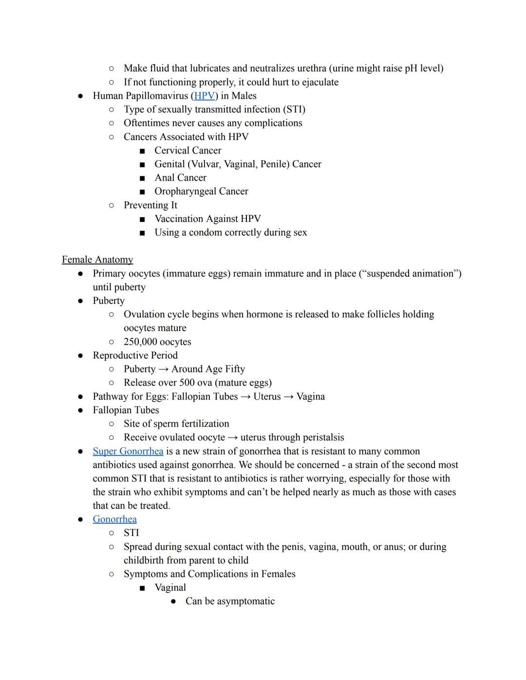 Reproductive System
*   Secrete Sex Hormones
*   Gonads
    *   Male - Testes
    *   Female - Ovaries
*   Gametes
    *   Male - Sperm
    