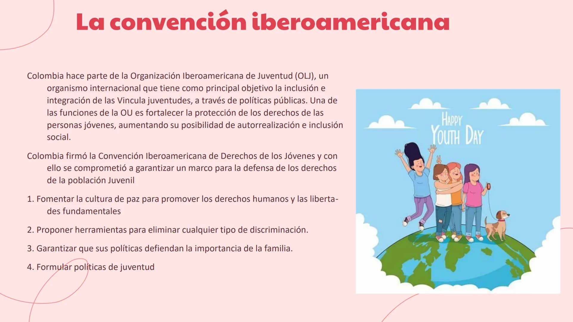 # Los derechos de la juventud

Desde los años 80 hasta la actualidad # La juventud y sus derechos

En las tradiciones la juventud se asocia 