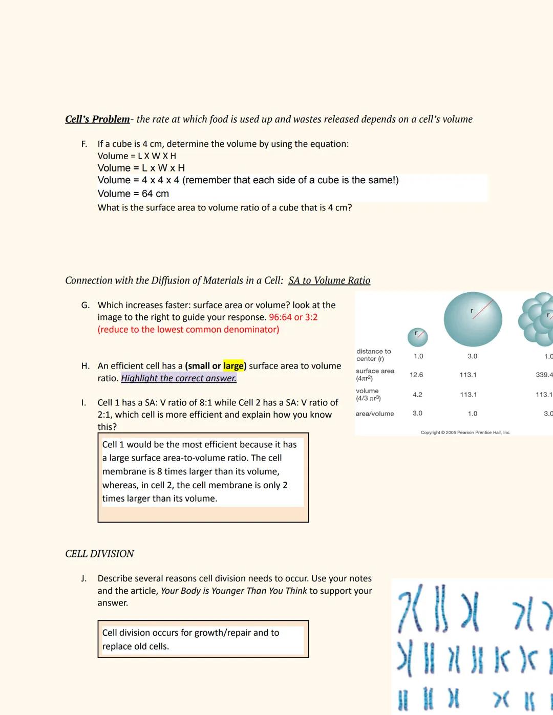 # 9TH GRADE
# BIOLOGY Unit 5

Notes on Playposit 5.1, Intro to Cell Division & Growth
2
Introduction: Big Ideas
2
DNA "Overload"
2
Exchangin