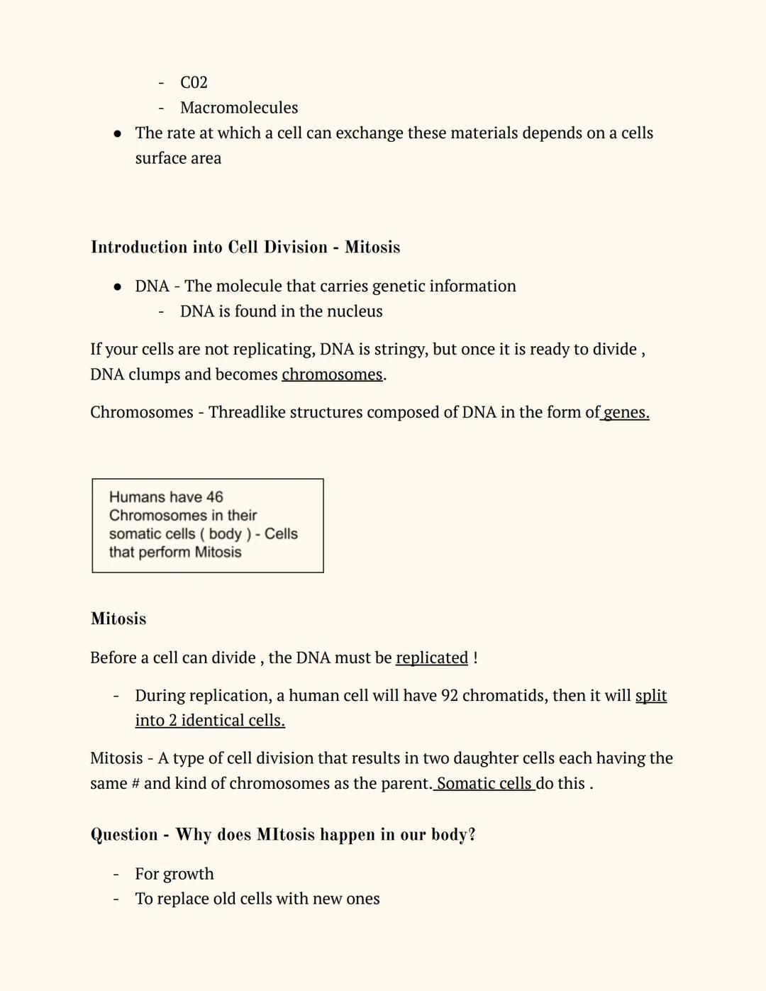 # 9TH GRADE
# BIOLOGY Unit 5

Notes on Playposit 5.1, Intro to Cell Division & Growth
2
Introduction: Big Ideas
2
DNA "Overload"
2
Exchangin