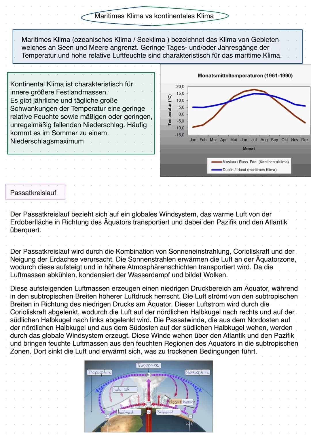# Klima

Klimadiagramme auswerten

Schritt 1:

Lage & Höhe der Station ablesen

Schritt 2:

Temperatur Werte

-> Temperaturmaxima & Minimum
