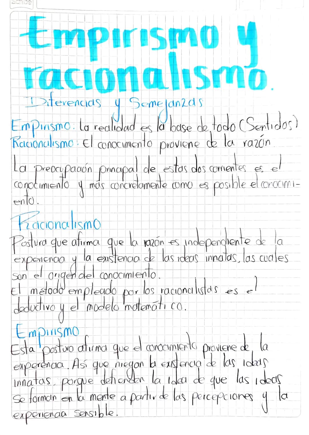 # ¿Qué es el

Tacionalismo?

El raconalismo es una cormente hlosófica que acentia of
papel de la razón en la adquisición del conocim
con el 