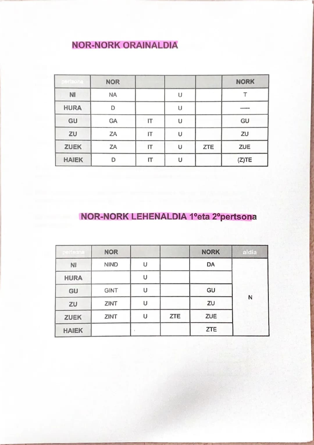 # NOR-NORK ORAINALDIA

pertsona | NOR |   |   | NORK
---|---|---|---|---
NI | NA | U |   | T
HURA | D | U |   | ---
GU | GA | IT | U | GU
ZU