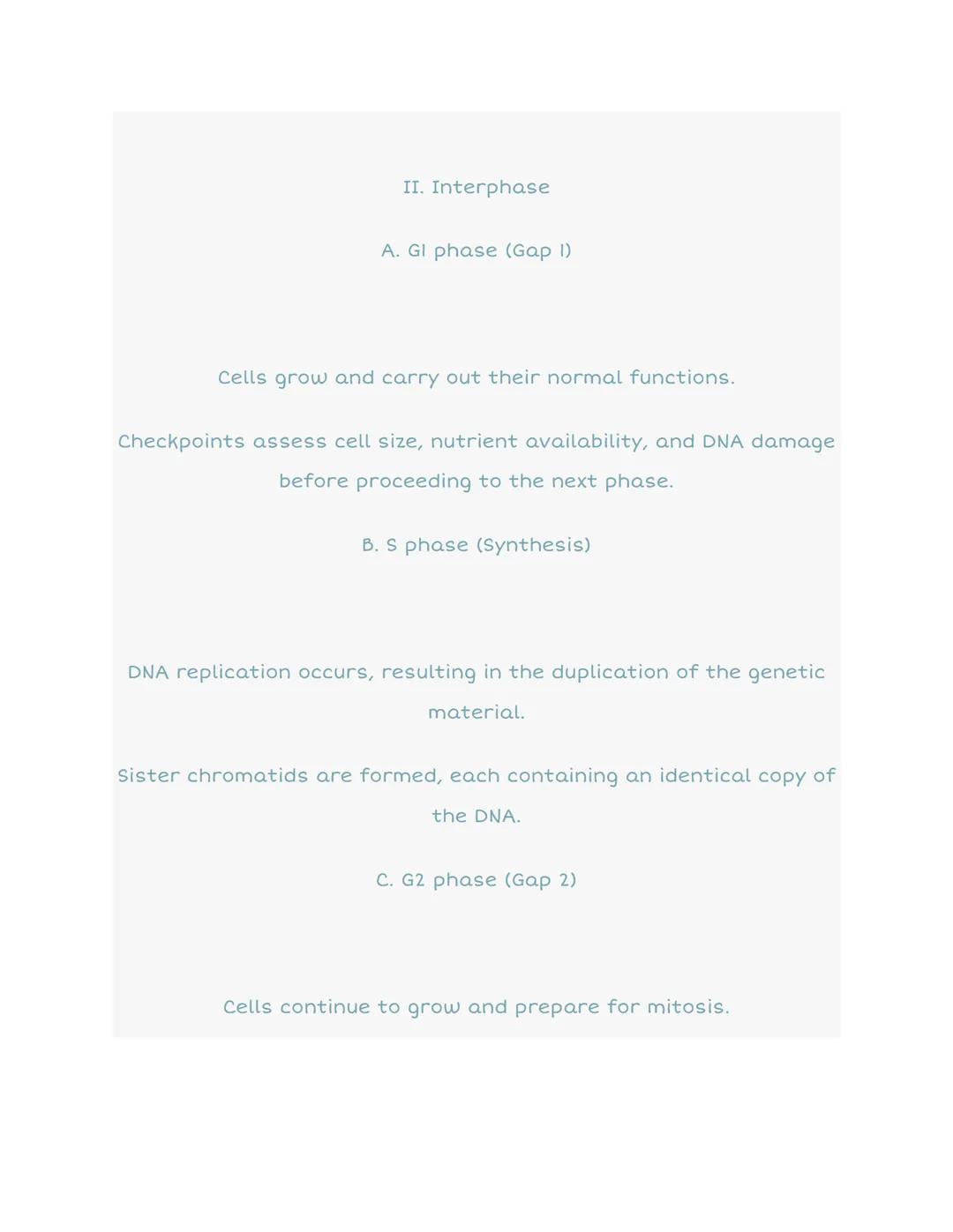 ## 4.6 Cell Cycle

S

INTE
G2

Prophase XXXX

MITOSIS

SRPHASE

G1

2 cells

Metaphase

Anaphase

Telophase

Cytokinesis

Go

Cell Cycle

I.