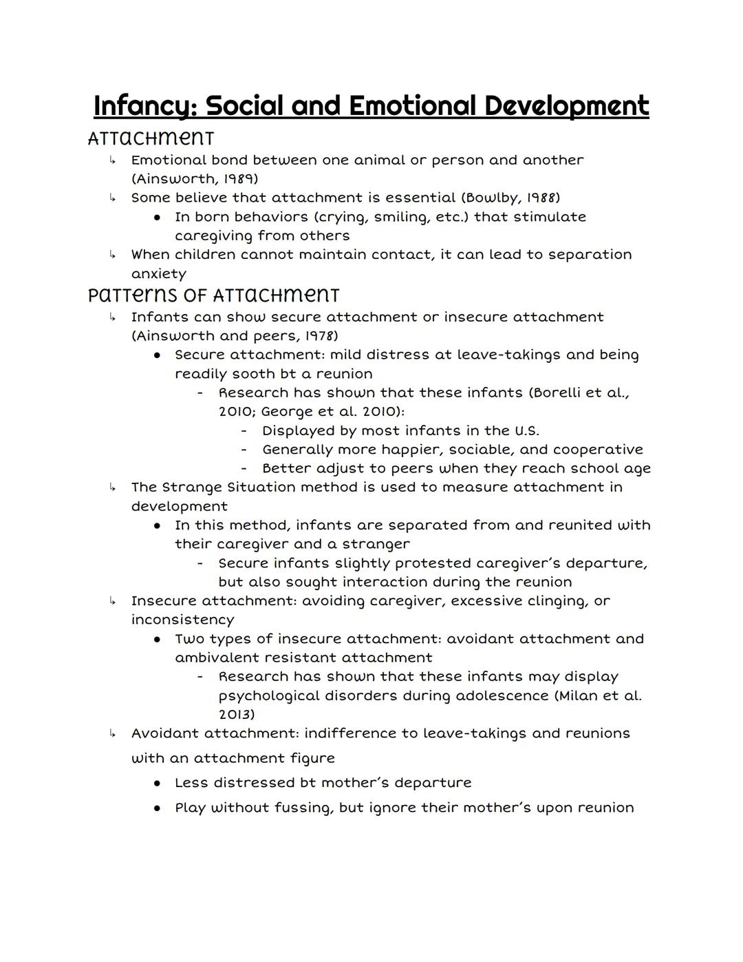 # Infancy: Social and Emotional Development

## АТТАСНМЕПТ

*   Emotional bond between one animal or person and another (Ainsworth, 1৭৪৭)
* 