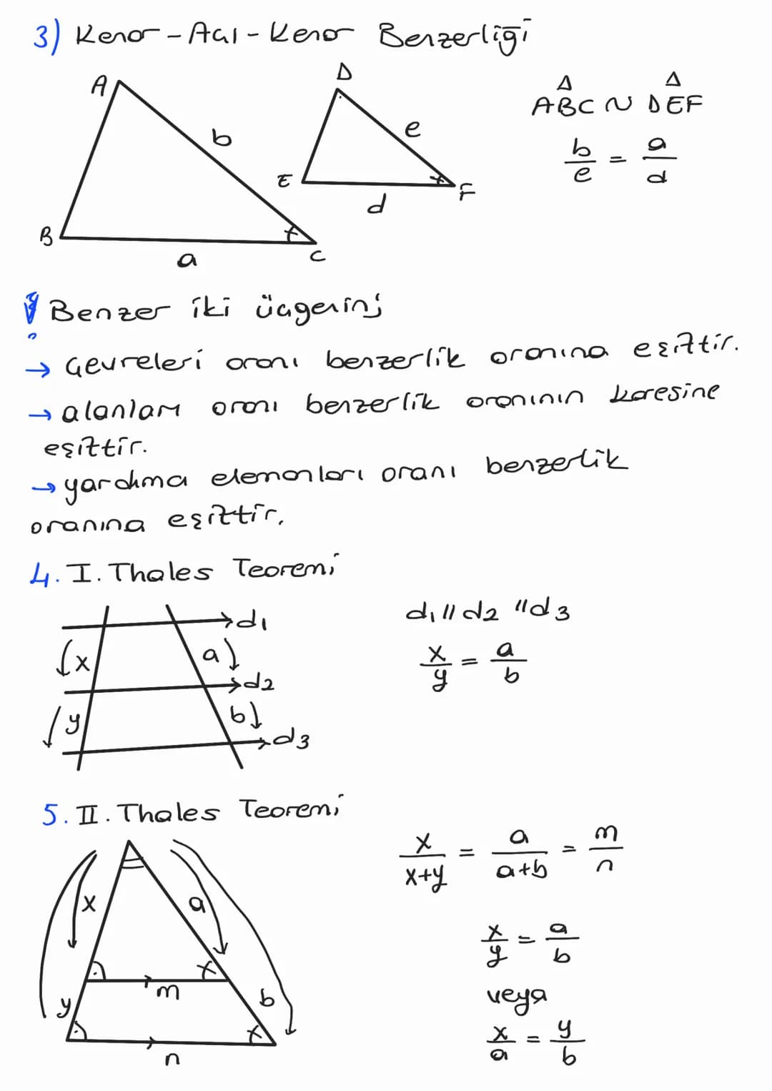 # LIGGENDE ESLİK VE BENZERLİK

## Eş Hagerler

A
D

B
C
E
F

$\triangle$
$\triangle$

ABC$\cong$DEF

↓

Eşlik

Sembalu

## Benzerlik Teoremi