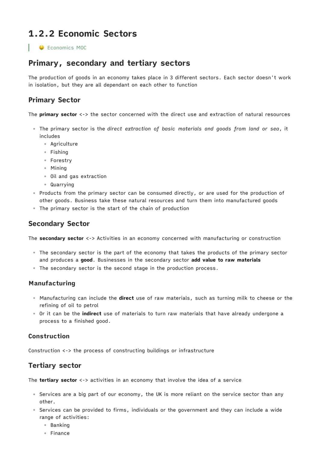 # Economics Paper 1

Reuben Cowell # 1.1.1 Economic Activity

| Economics MOC

### 3.1.1.1 Economic activity

| Content | Additional informa