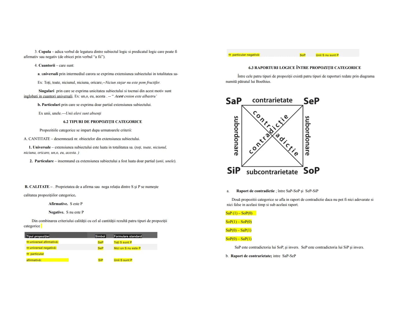 # LOGICĂ

Conținut minimal pentru bac

1. OBIECTUL DE STUDIU AL LOGICII

-În sens restrîns logica studiază din punct de vedere formal infere