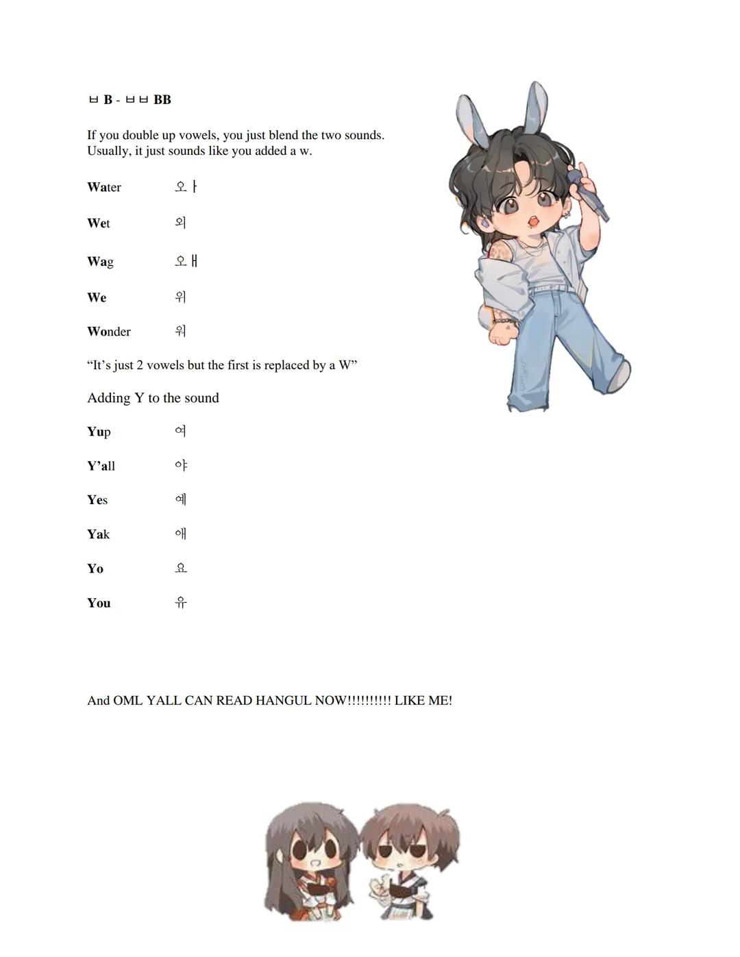 # Reading Hangul but the Easy not Complicated Way

I know that I am most likely late to this and this should have been the first thing that 