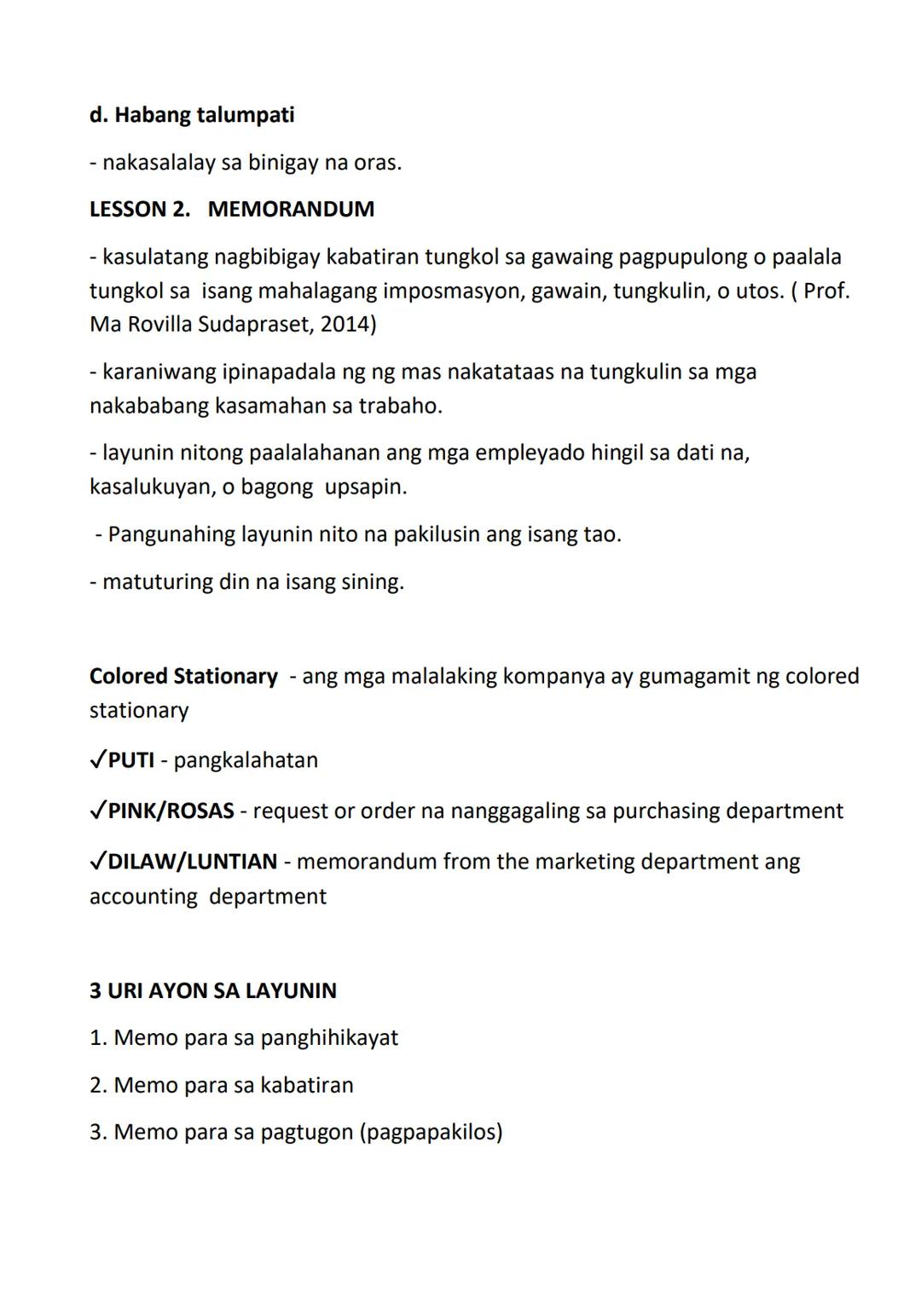 # LESSON 1. TALUMPATI

- isang sining

- isang proseso no pogpapanayag ngidea o kaalaman sa paraang pasalita.

- sinusulat upang bigkasin sa