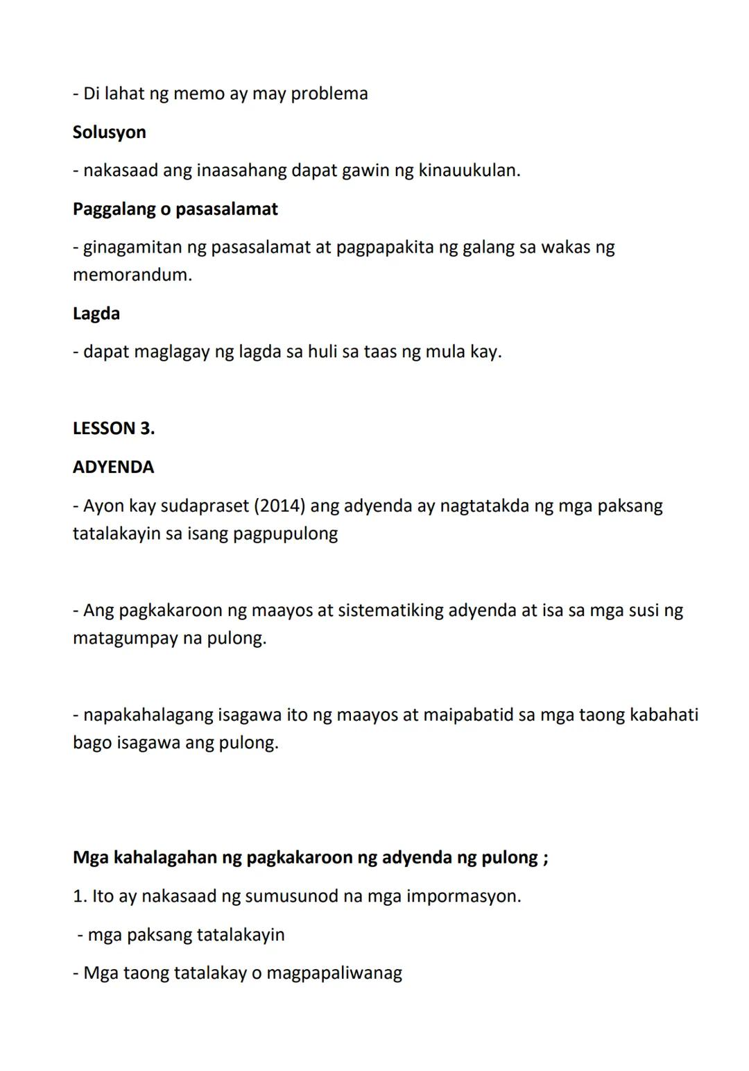 # LESSON 1. TALUMPATI

- isang sining

- isang proseso no pogpapanayag ngidea o kaalaman sa paraang pasalita.

- sinusulat upang bigkasin sa