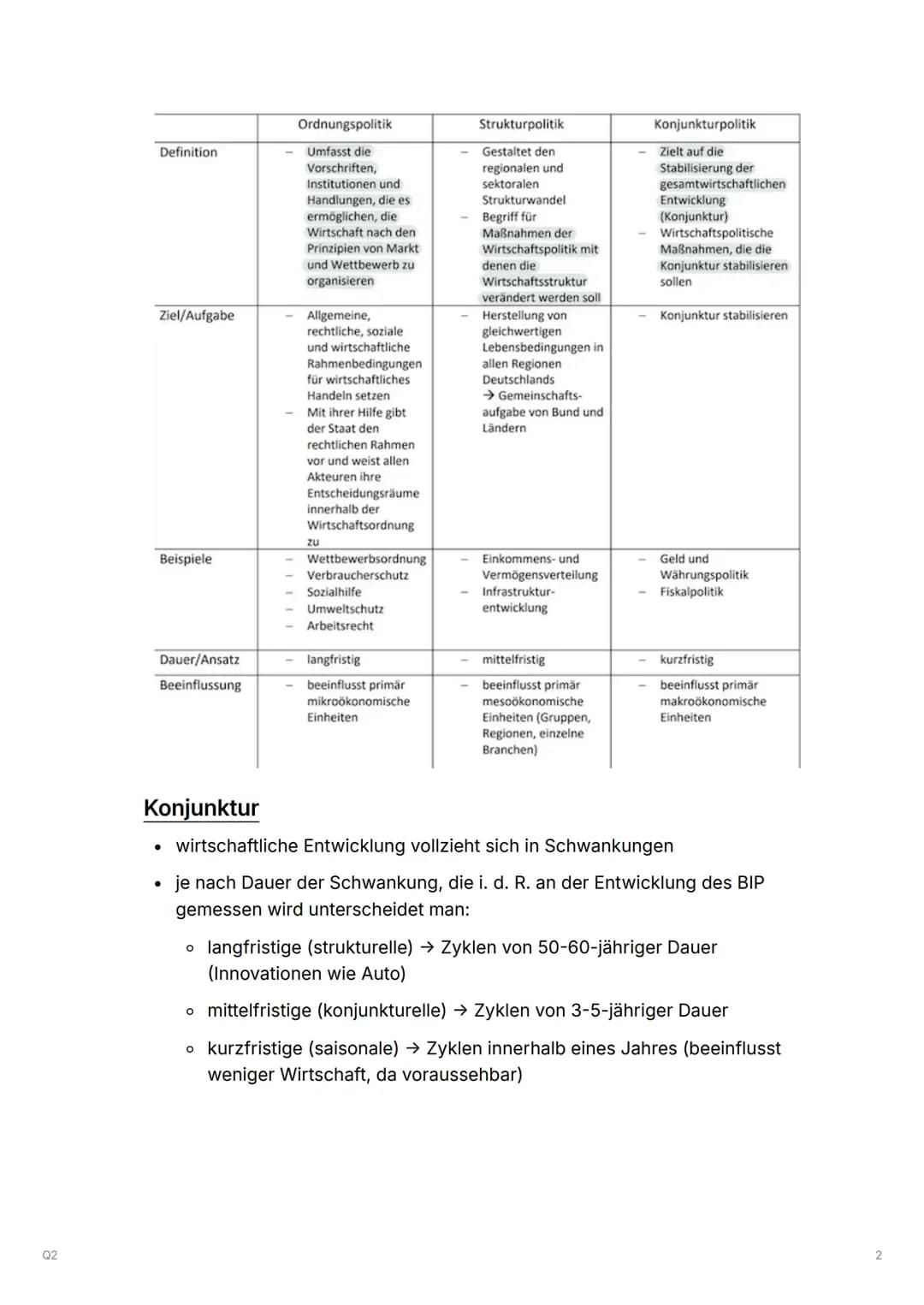Q2

Q2.1 Konjunkturanalyse und Konjunkturpolitik-Herausforderungen
prozessorientierter Wirtschaftspolitik

▼ Beobachtung, Analyse und Progno