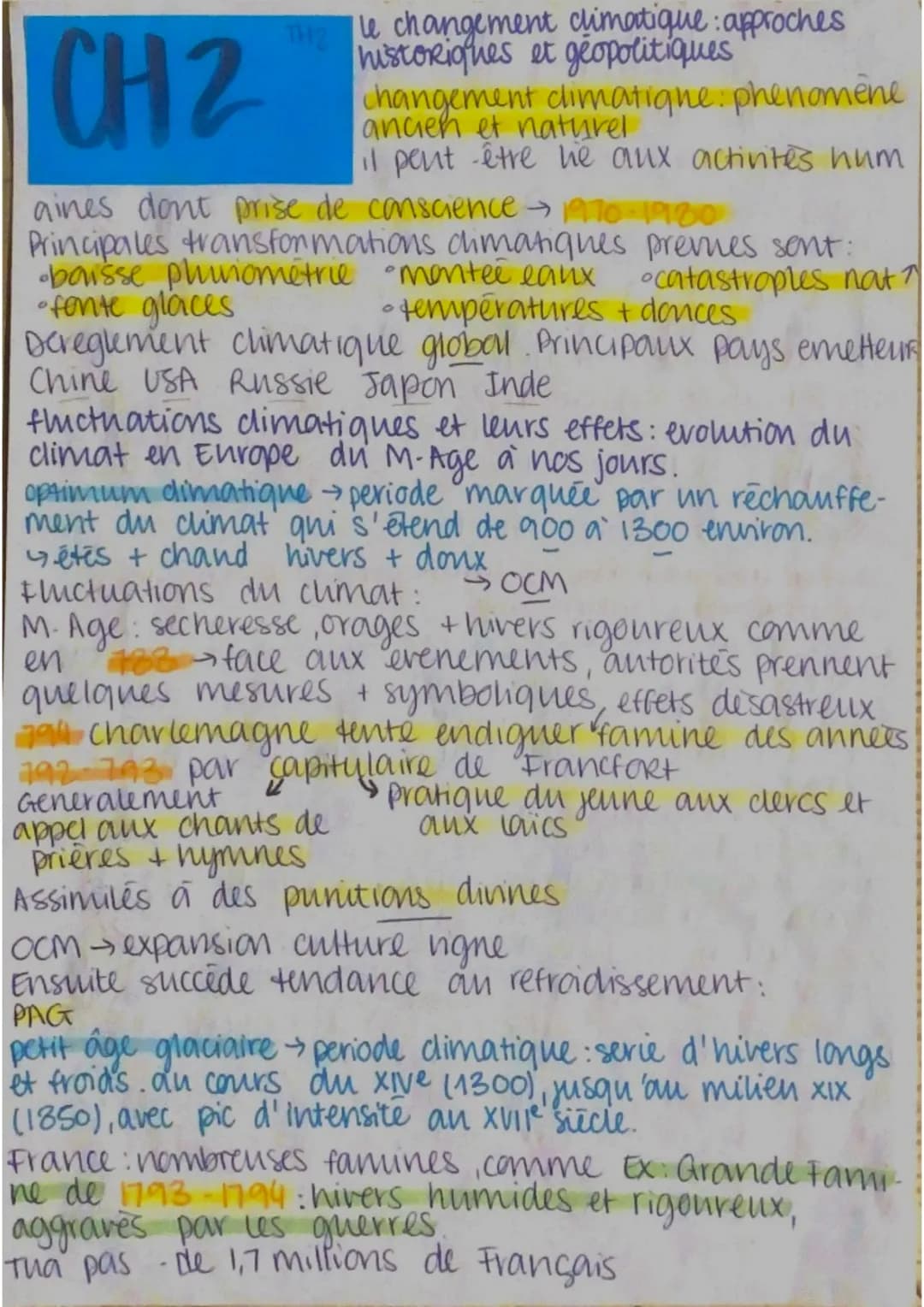 TH2
CH1
CH2
Environ Definitions:
nement Environnement combinaison d'elements
naturels et sociaux qui constituent le cadre
de vie d'un indivi