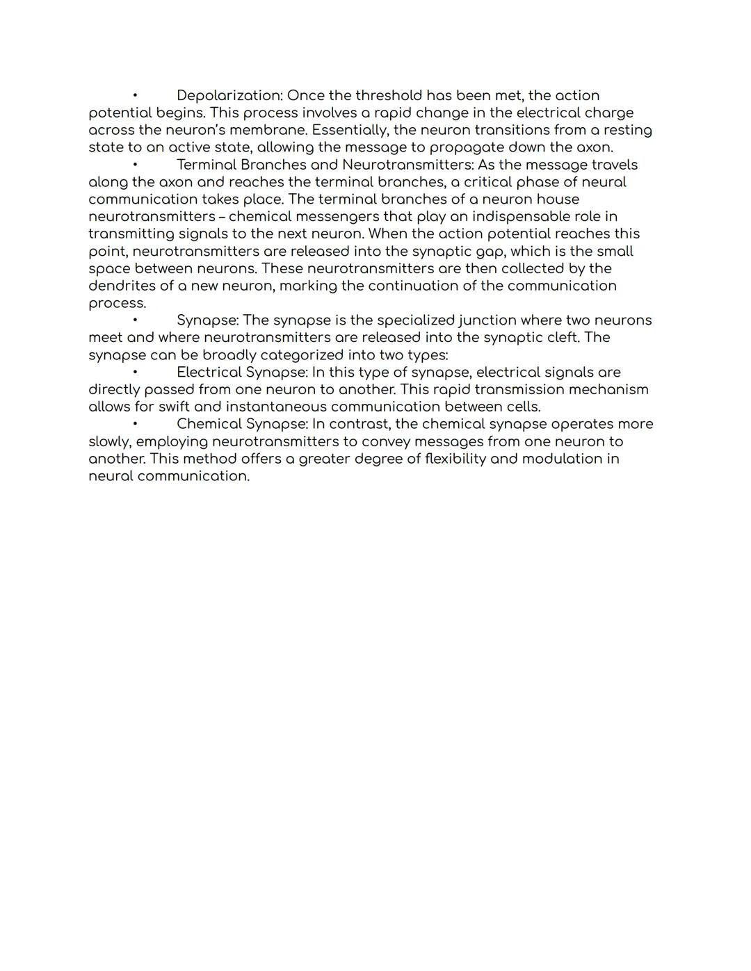 # AP PSYCHOLOGY UNIT 2 - 2.3 Overview of the

# Nervous System

Nervous System:

The nervous system serves as the body's intricate electroch
